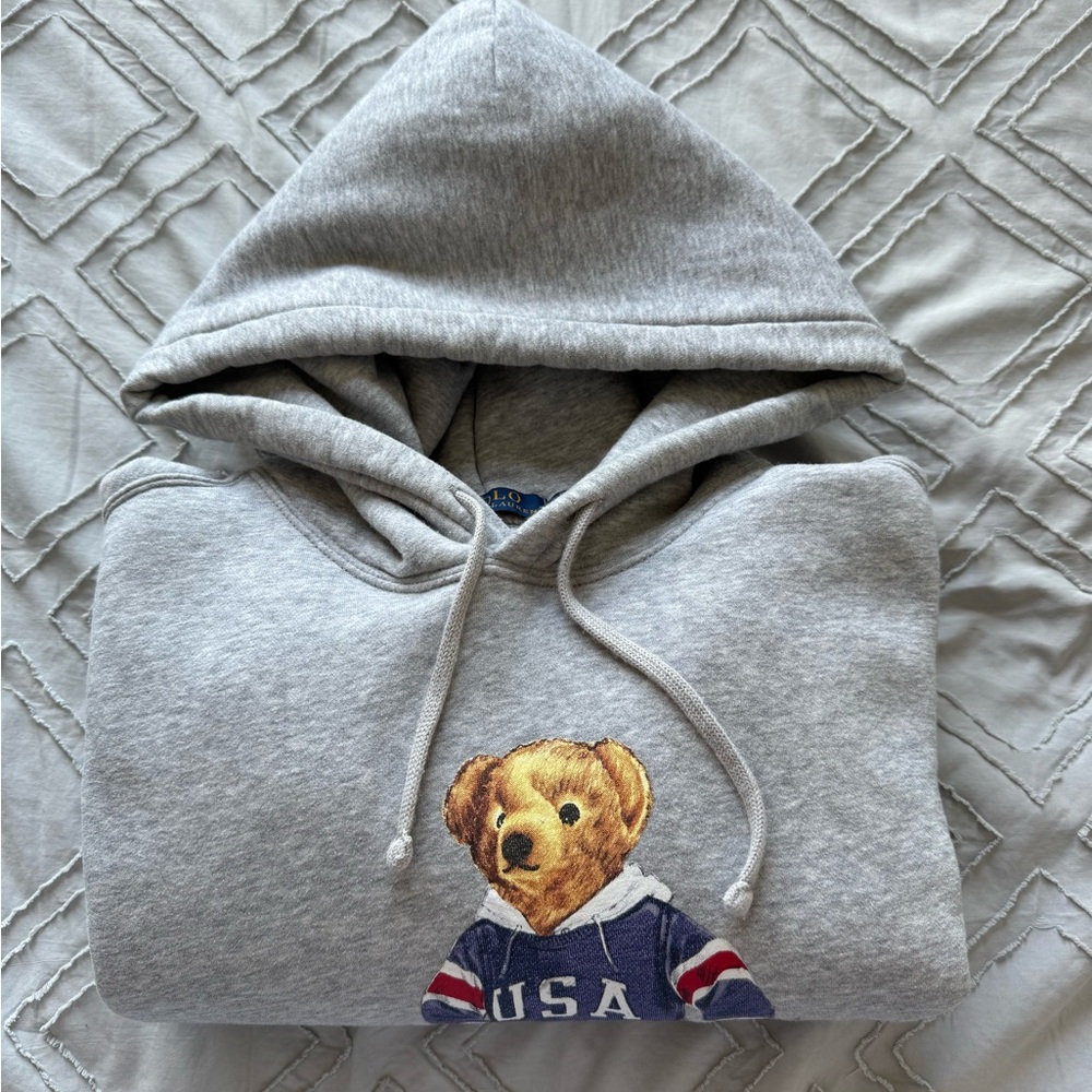 Polo Ralph Lauren Bear Hoodie Medium